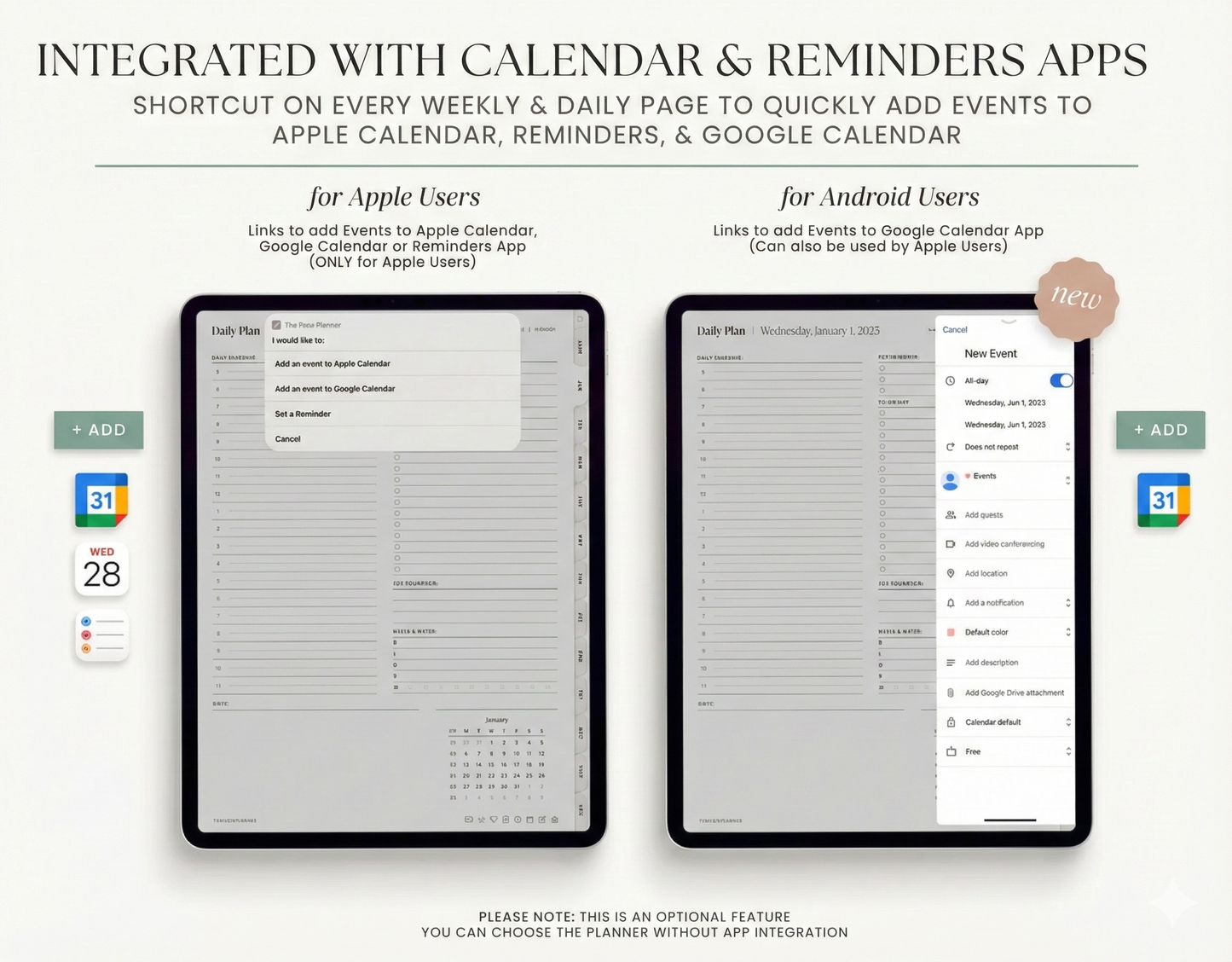 All-in-One Digital Planner 2026, 2027, 2028.