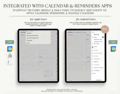 All-in-One Digital Planner 2026, 2027, 2028.