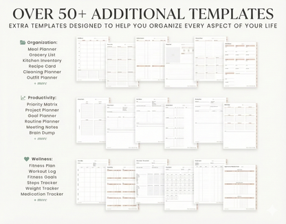 All-in-One Digital Planner 2026, 2027, 2028.